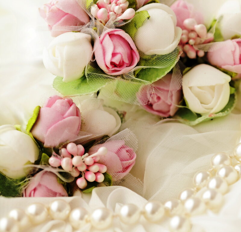 Pink and White Rose Bouquet — Romantic