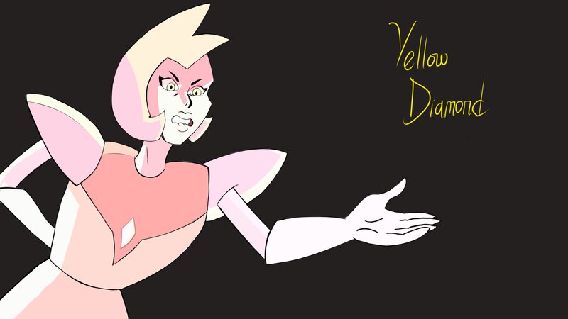 Pink and Yellow Character