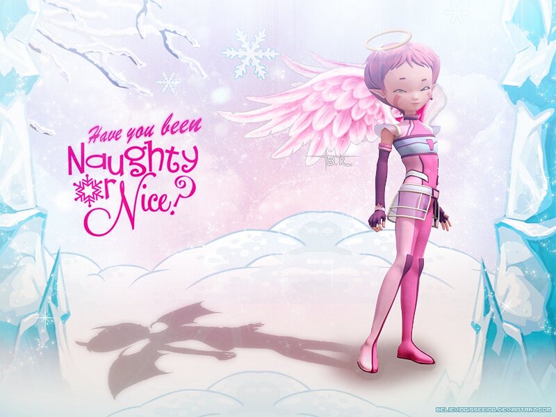 Pink Angel Character