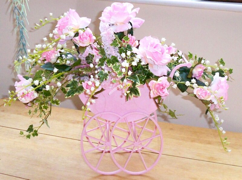 Pink Baby Carriage
