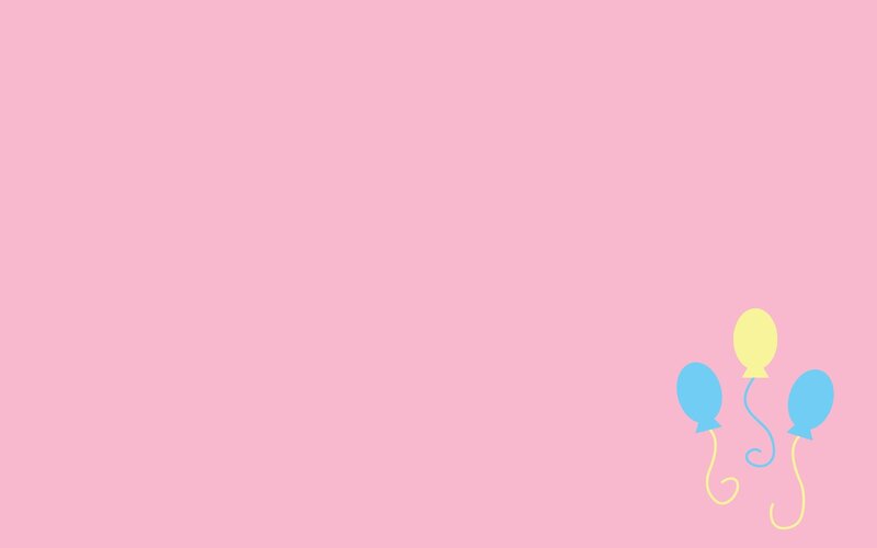 pink background with balloons