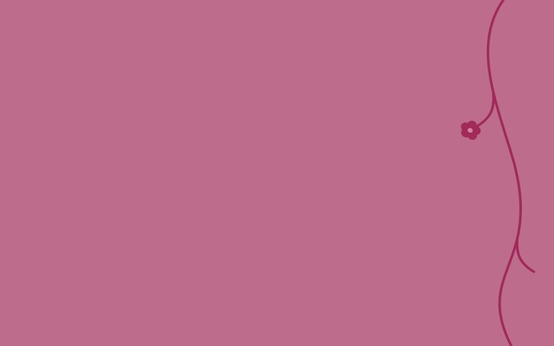 pink background with flower vine