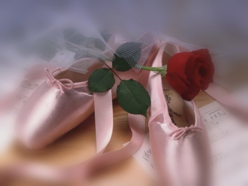Pink Ballet Shoes — Serene, Photograph