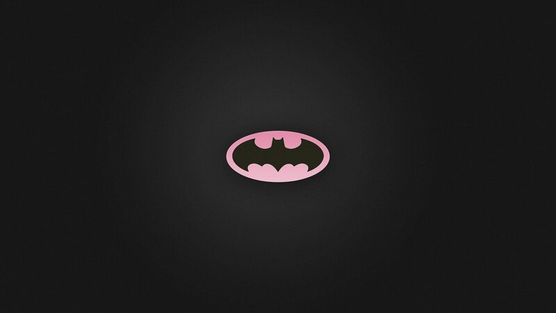 Pink Bat Symbol
