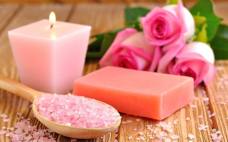 Pink Bath Products — Calm