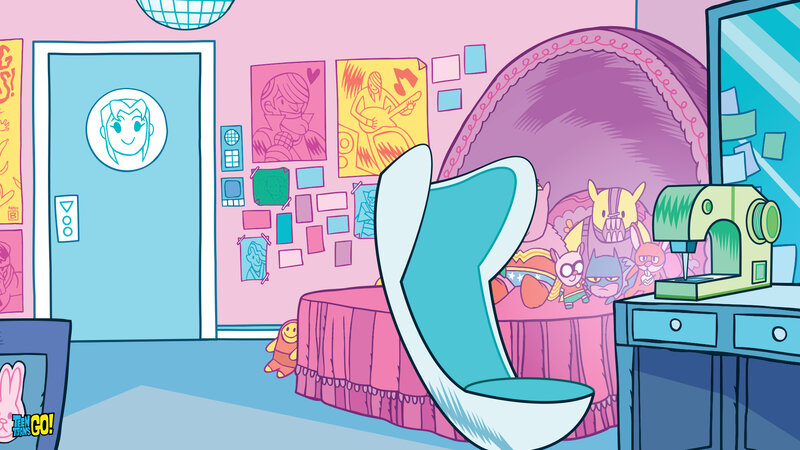 Pink Bedroom Interior — Playful