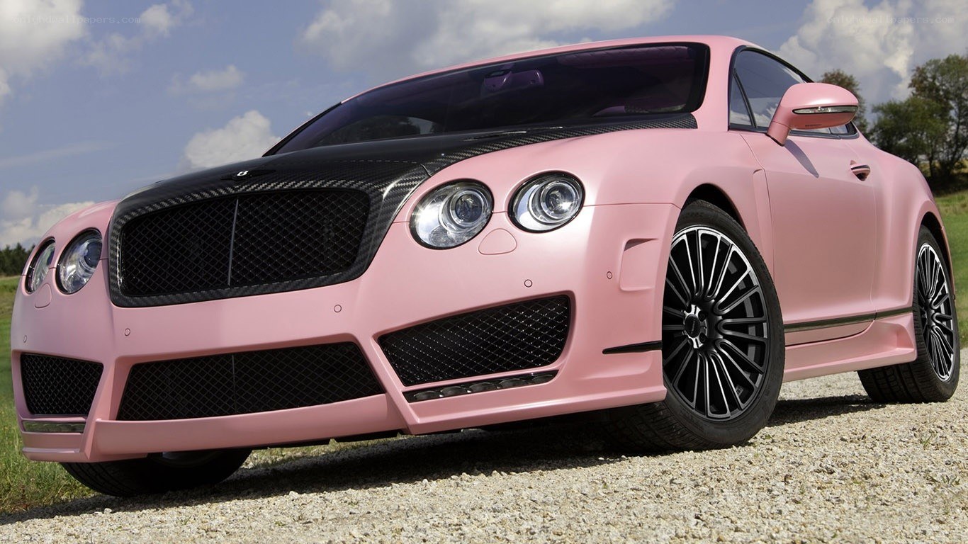 pink bentley continental gt