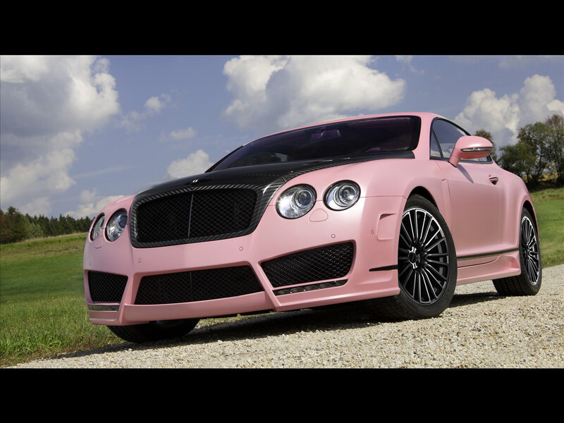 Pink Bentley Coupe