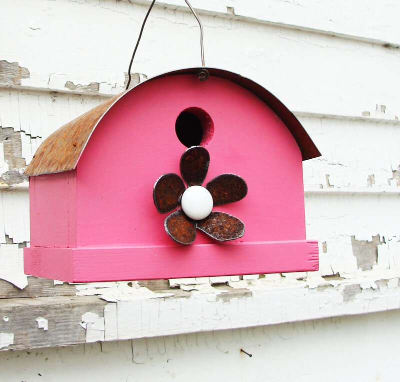Pink Birdhouse