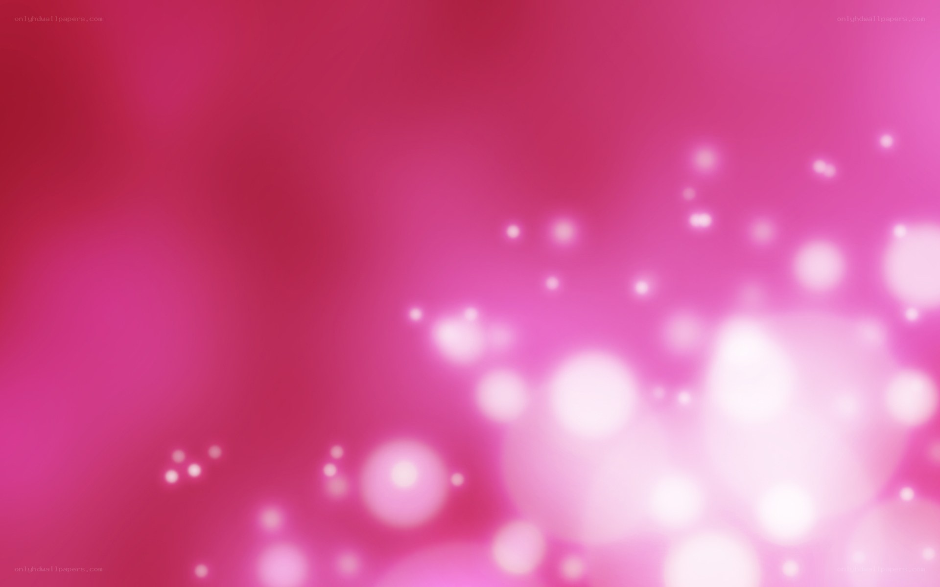 pink bokeh background