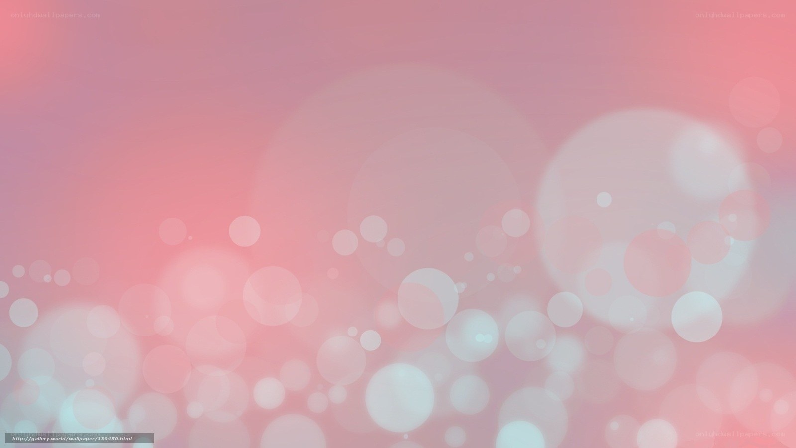 pink bokeh background