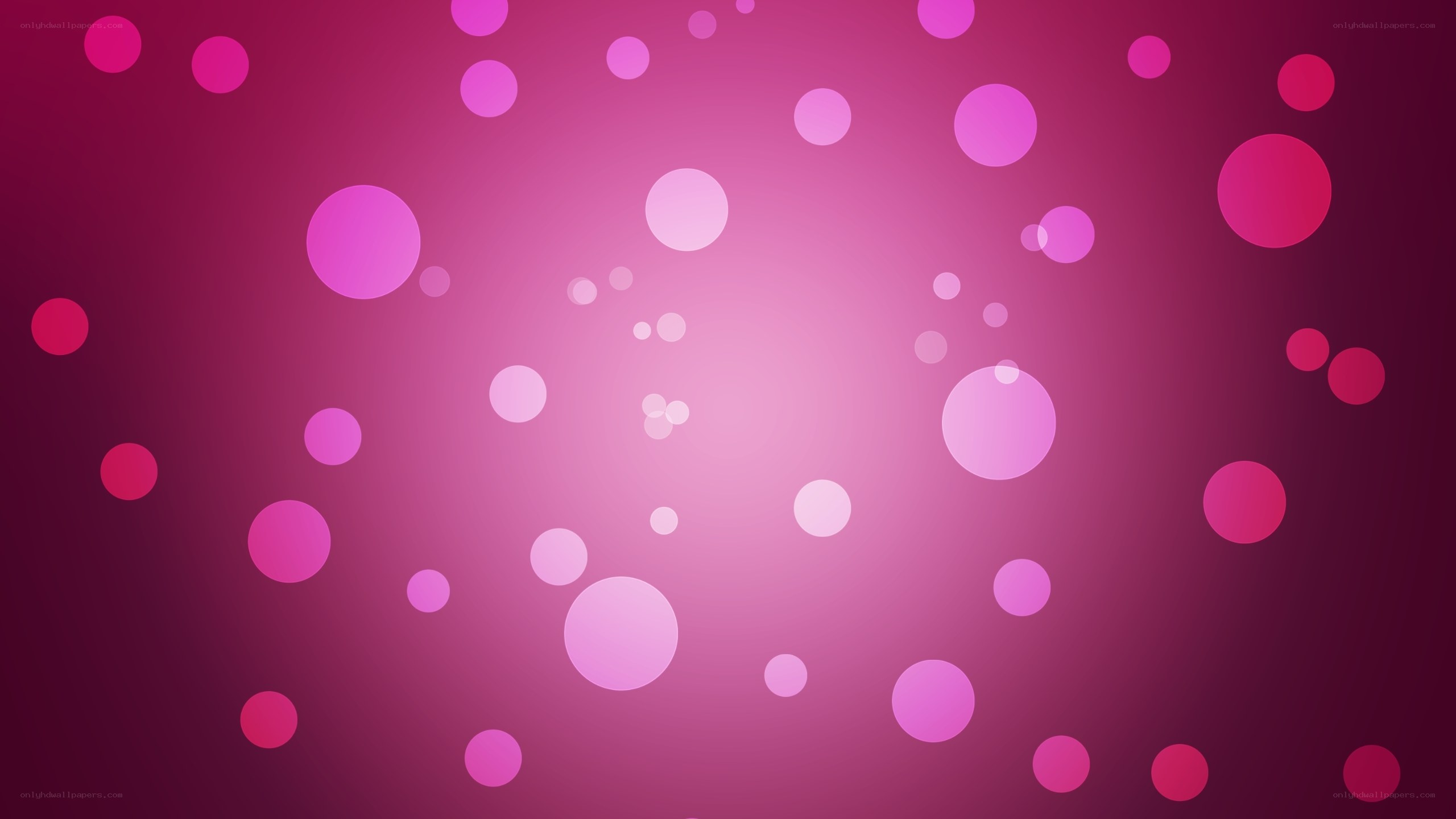 pink bokeh circle background
