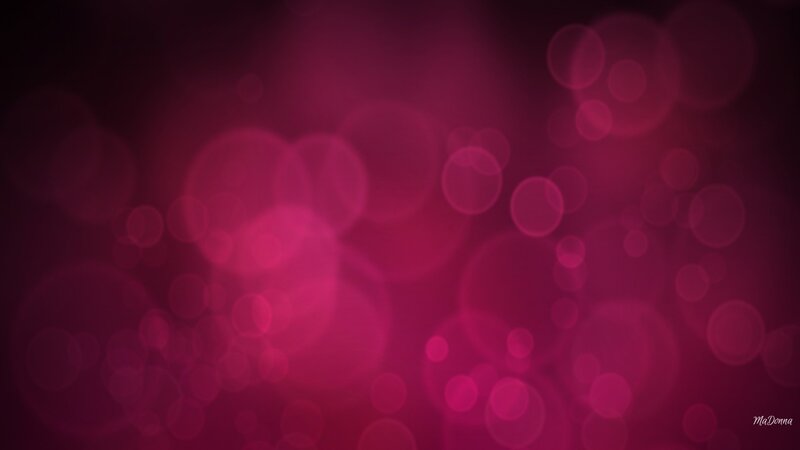 Pink Bokeh Lights — Magenta