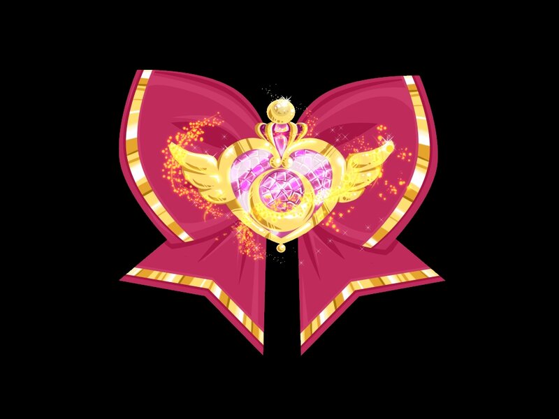 Pink Bow with Heart