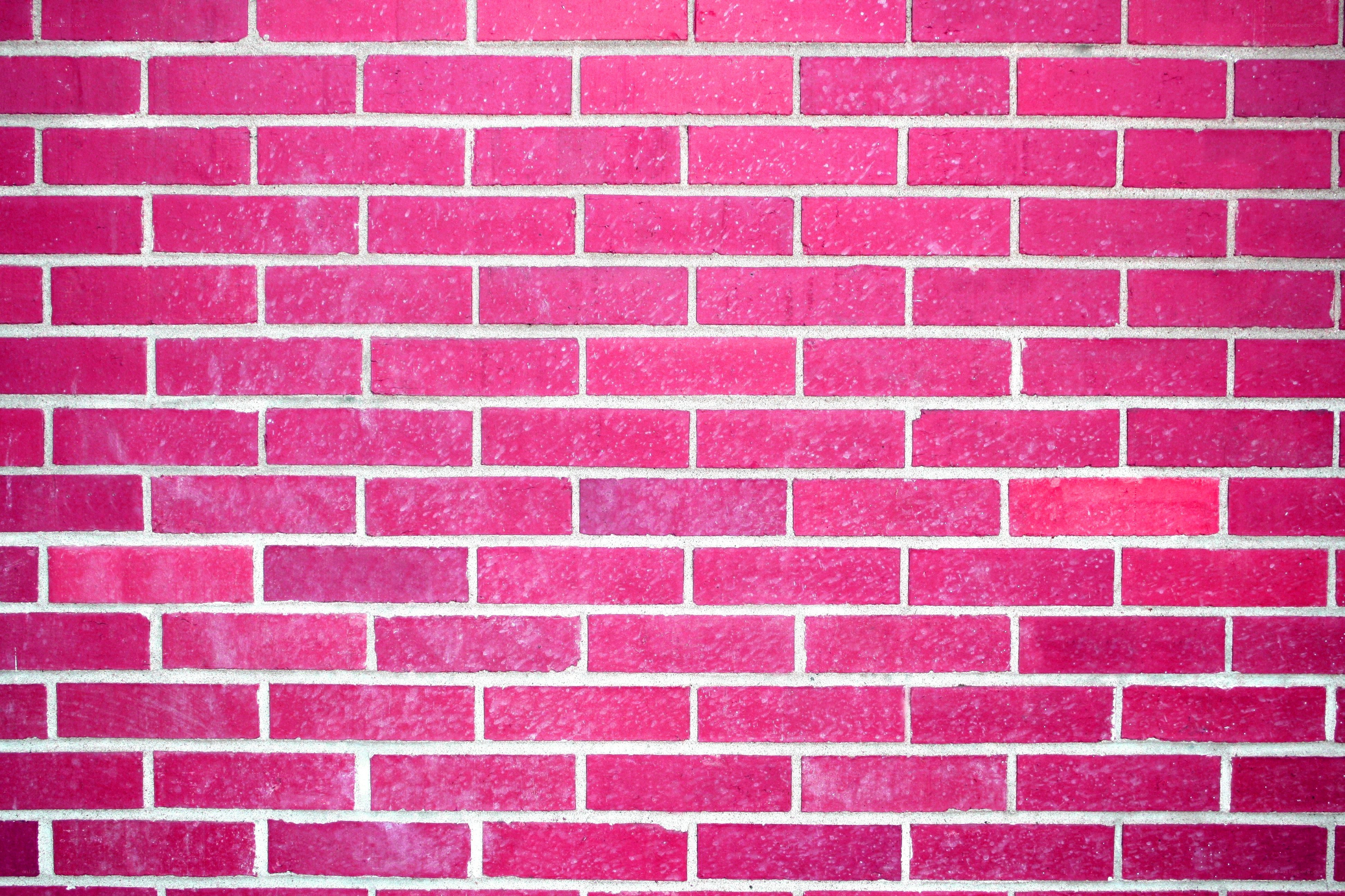 pink brick wall texture