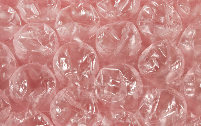 pink bubble wrap texture