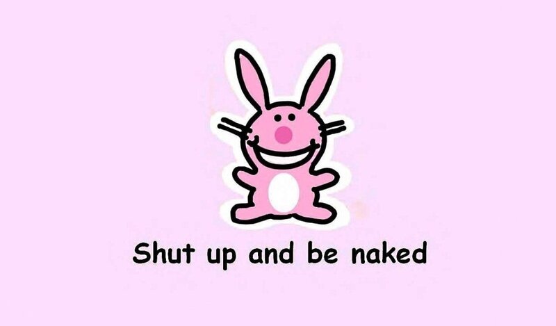 pink bunny cartoon