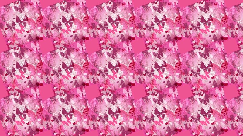 Pink Butterfly Pattern — Playful