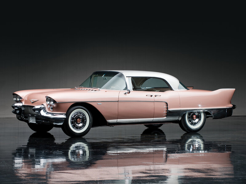 Pink Cadillac Car — Dramatic