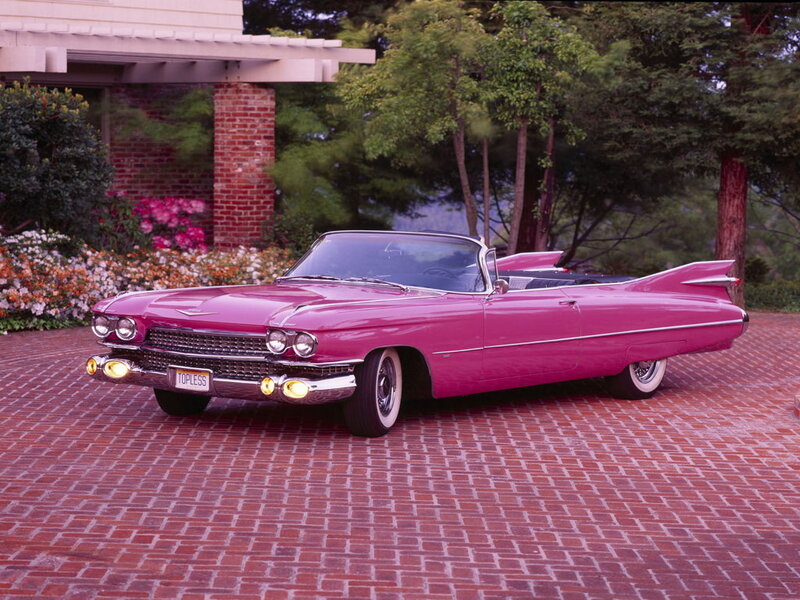 Pink Cadillac Convertible — Serene