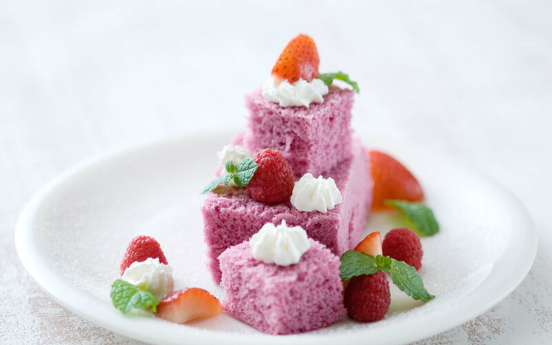 Pink Cake Dessert