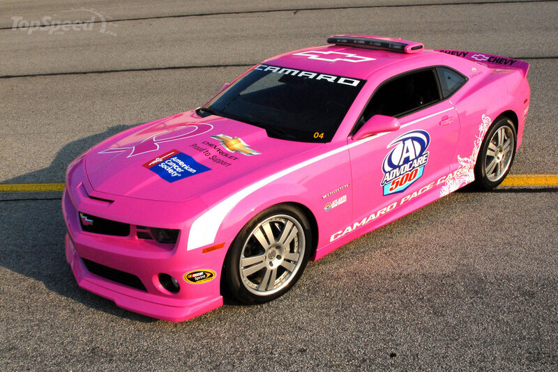 Pink Camaro Pace Car
