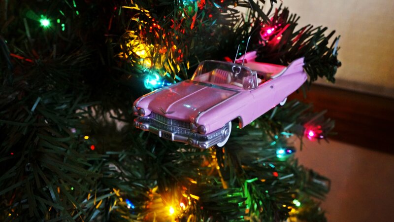Pink Car Ornament