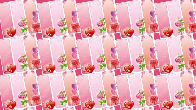 Pink Card Pattern
