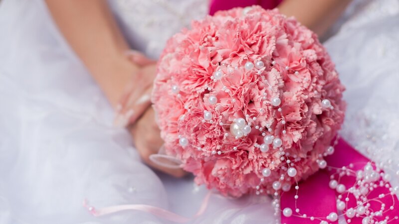 Pink Carnation Bouquet — Serene