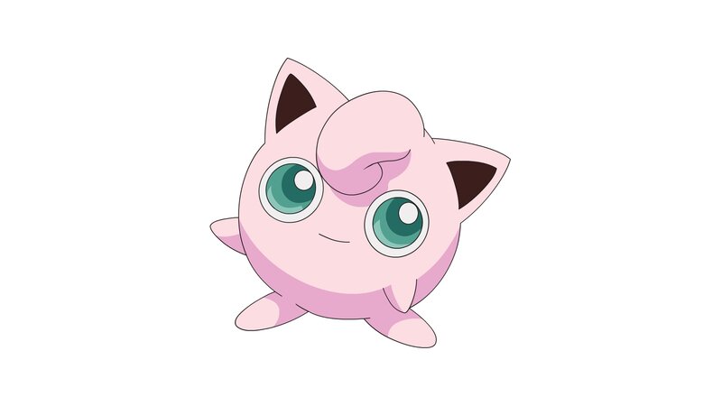 Pink Cat-like Creature — Playful