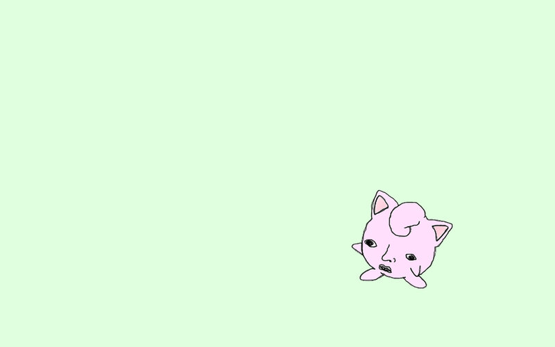 pink cat-like creature