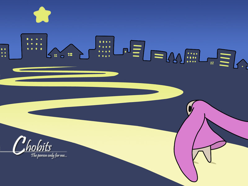 Pink Character on Road