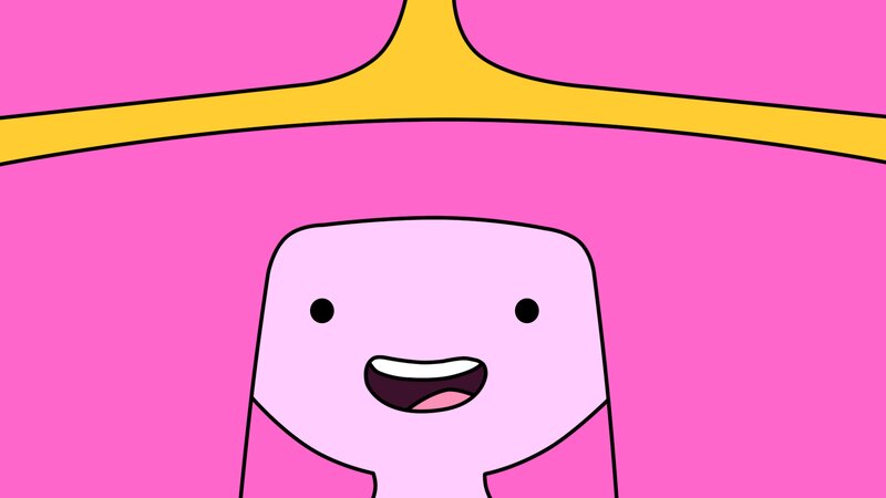 Pink Character with Crown