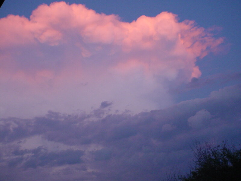 Pink Cloud at Dusk