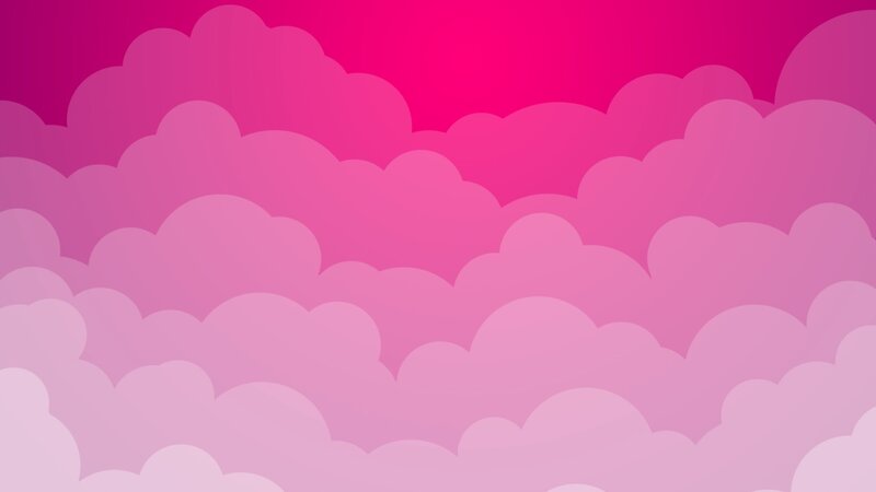 Pink Cloud Layers — Serene