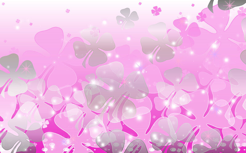 Pink Clover Pattern