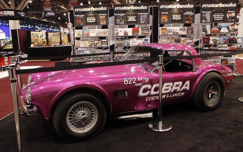Pink Cobra Race Car