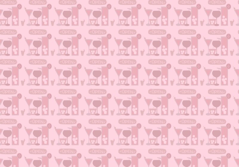 pink cocktail pattern