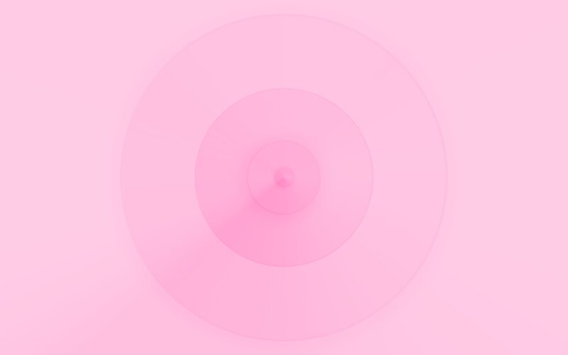 pink concentric circles