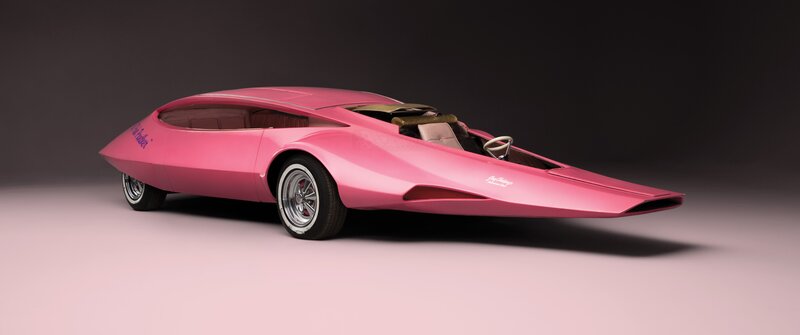 Pink Concept Car — Dramatic