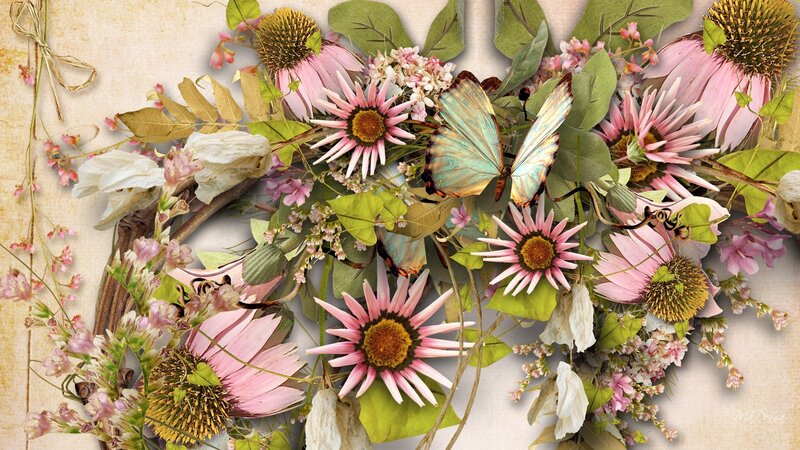 Pink Coneflower Bouquet