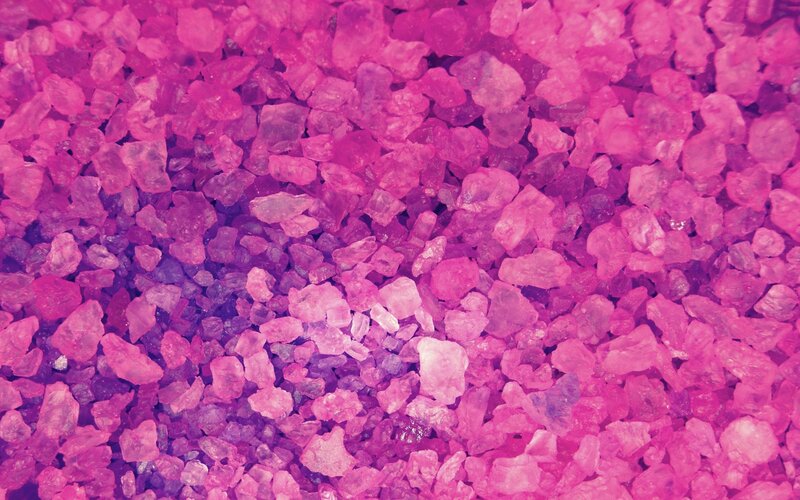 pink crystalline texture
