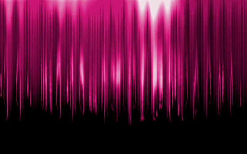 pink curtain light effect