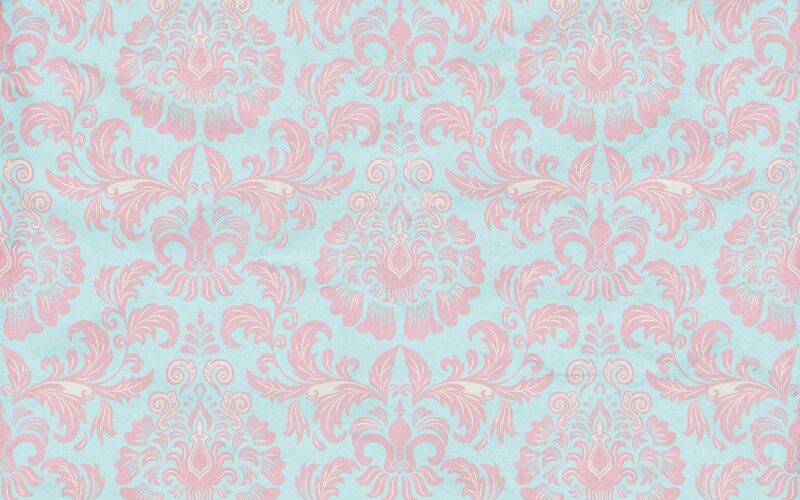 Pink Damask Pattern — Ornate