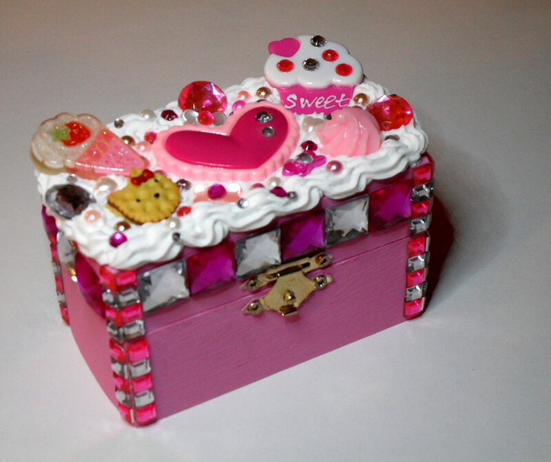 Pink Decorated Box