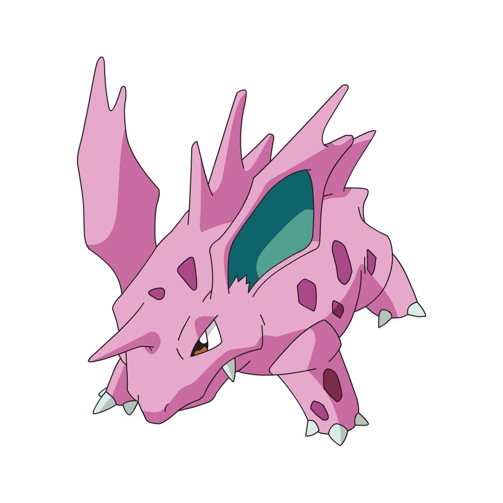 Pink dinosaur-like Pokémon
