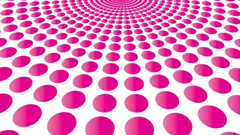 pink dot spiral pattern