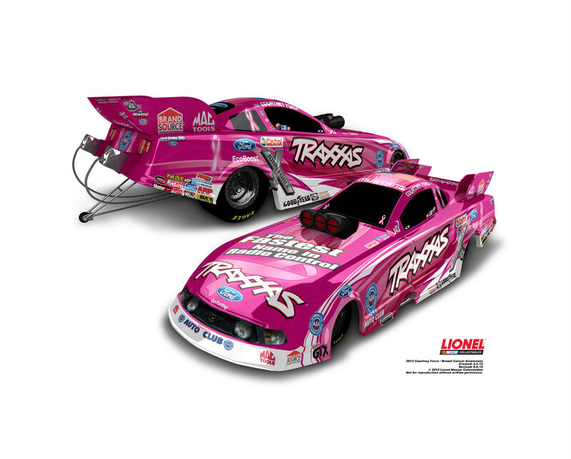 Pink Drag Cars