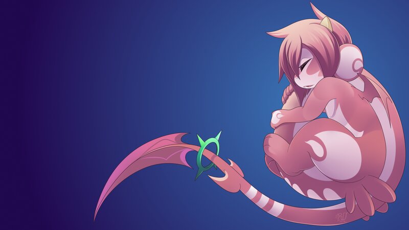 Pink Dragon-like Creature