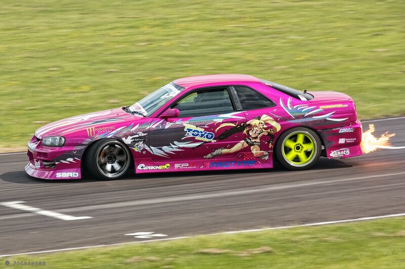 Pink Drift Car